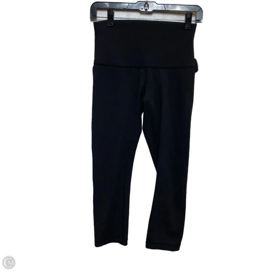 Athletic Leggings Capris By Lululemon In Black, Size: S