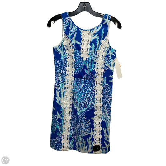 Dress Designer By Lilly Pulitzer In Blue, Size: Xs