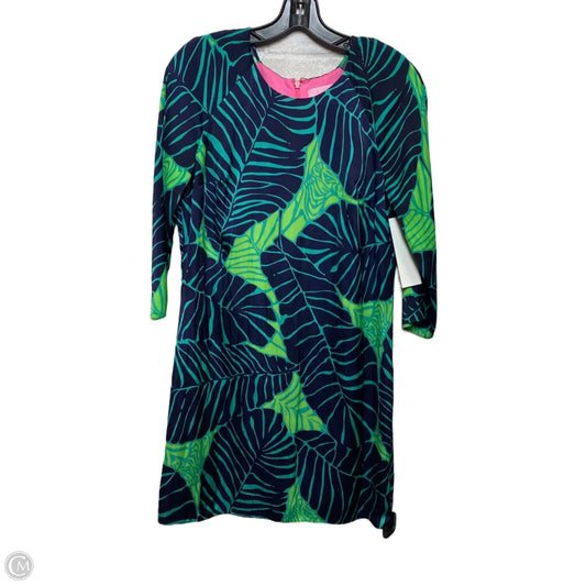 Dress Designer By Lilly Pulitzer In Blue & Green, Size: S