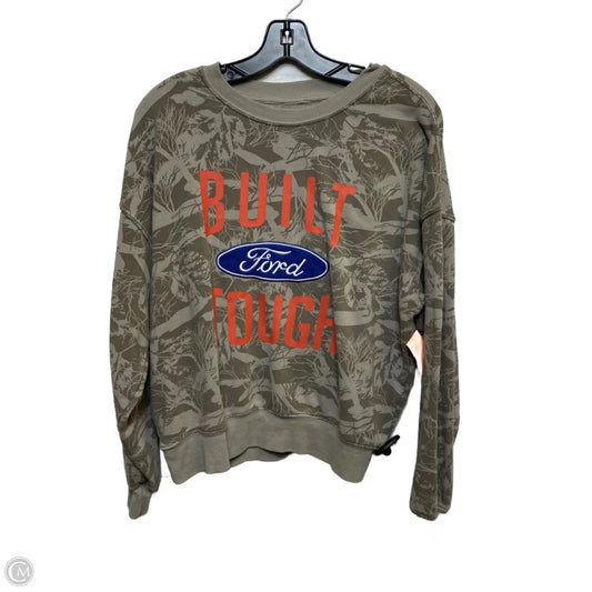 Sweatshirt Crewneck By Ford In Brown, Size: S