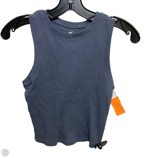 Top Sleeveless Basic By Hollister In Blue, Size: S