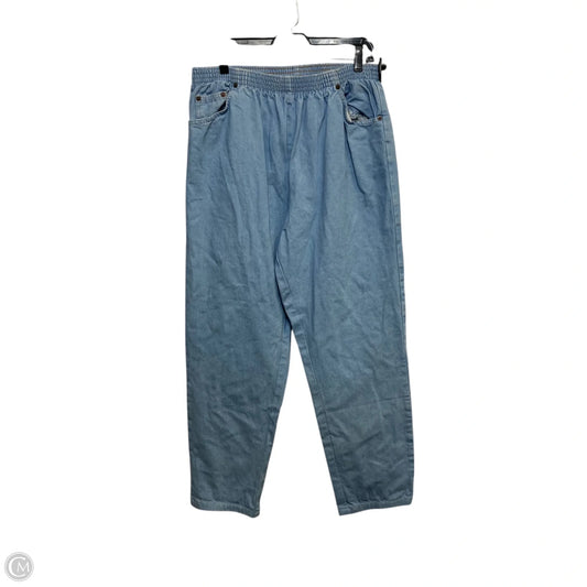 Jeans Cropped By Clothes Mentor In Blue Denim, Size: 16