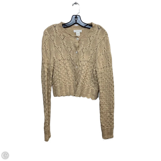 Cardigan By House Of Harlow In Tan, Size: Xl