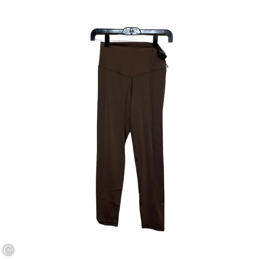 Athletic Leggings By Aerie In Brown, Size: M