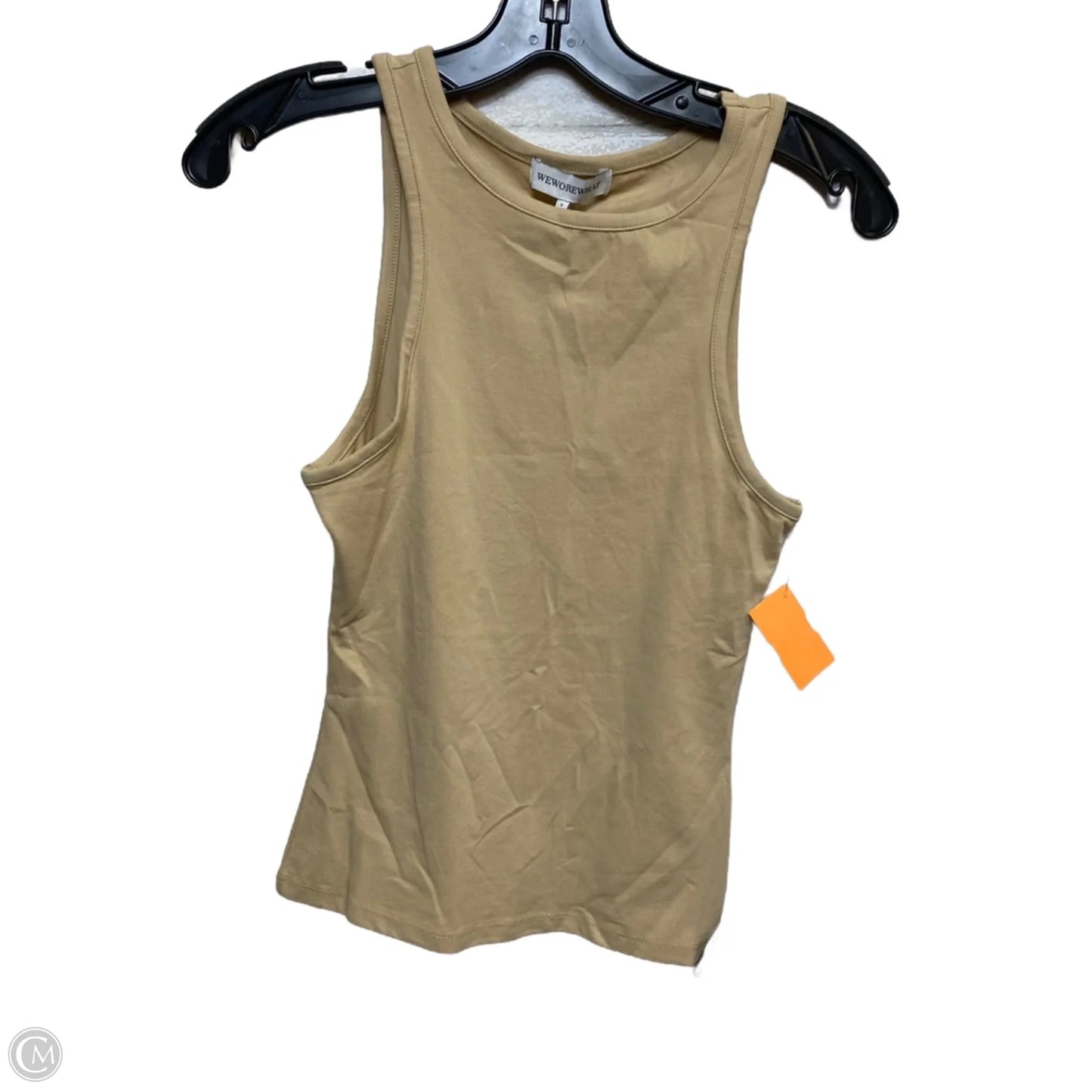 Top Sleeveless Basic By WeWoreWhat In Tan, Size: S