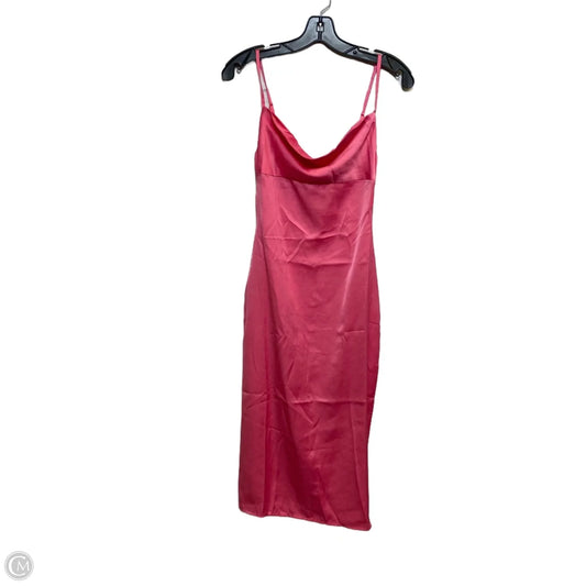 Dress Casual Maxi By We Wore What In Pink, Size: Xs