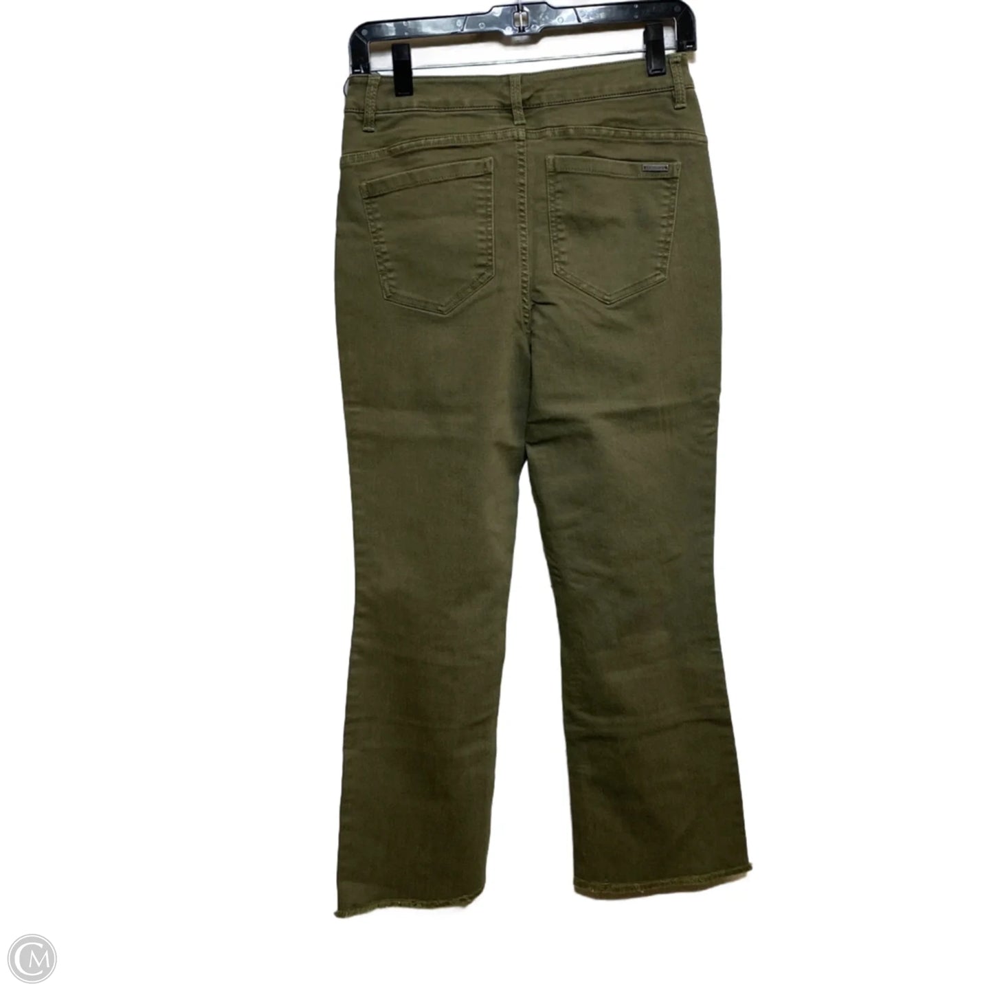 Jeans Cropped By Giuliana In Green, Size: 4