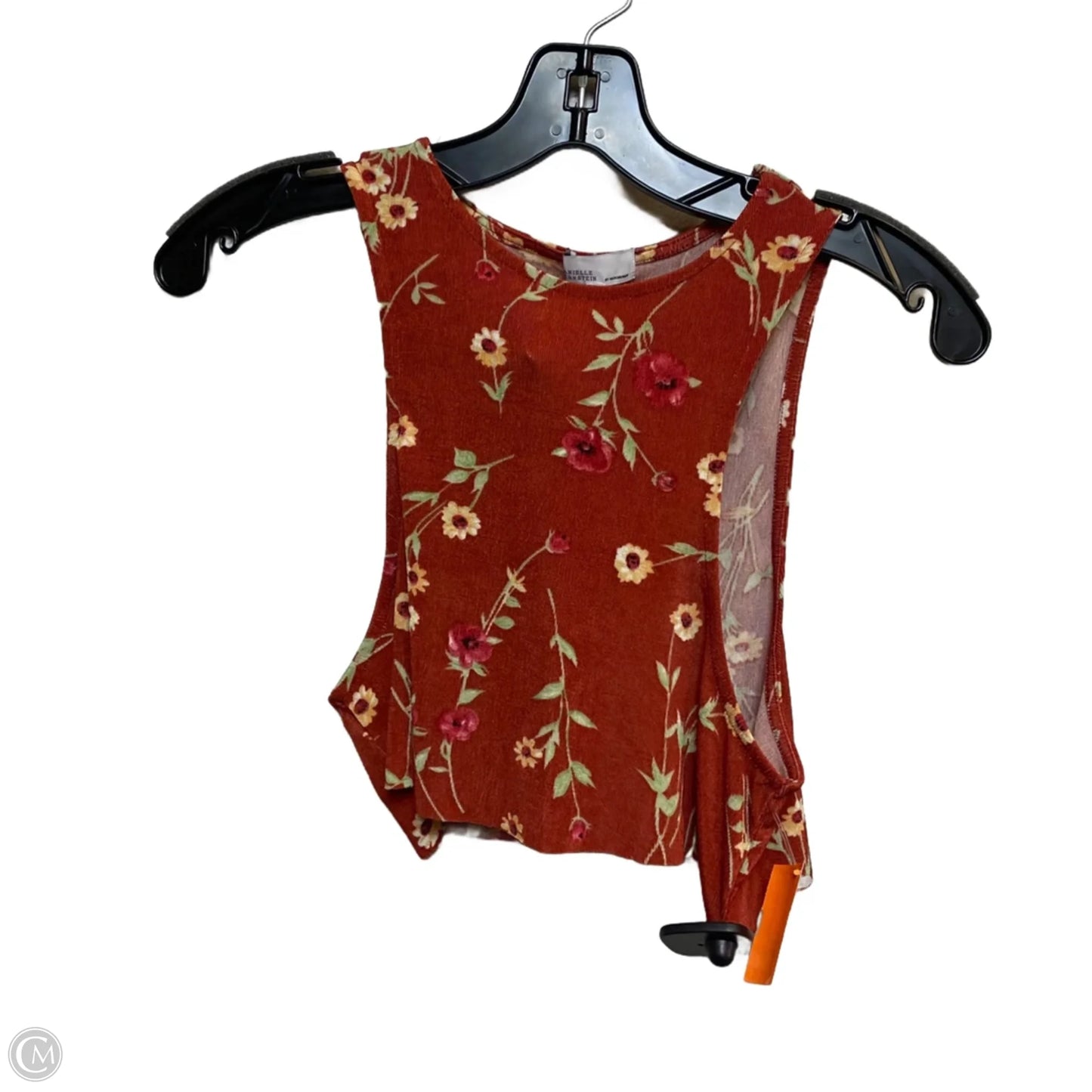 Top Sleeveless By Danielle In Red, Size: Xs