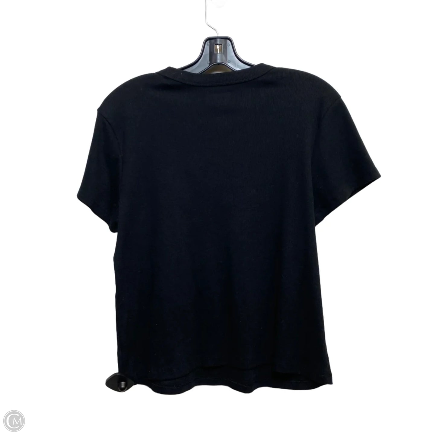 Top Short Sleeve Basic By Old Navy In Black, Size: Xl