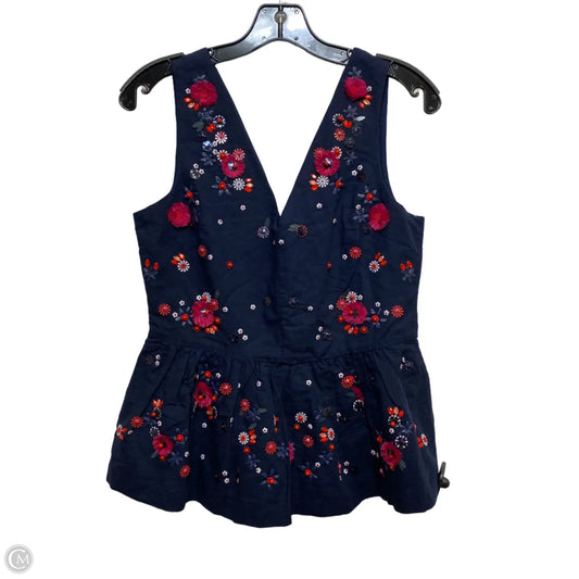 Top Long Sleeve By J. Crew In Navy, Size: S