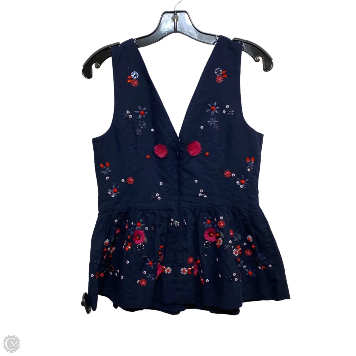 Top Long Sleeve By J. Crew In Navy, Size: S