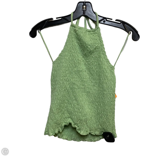 Top Sleeveless By Old Navy In Green, Size: Xs