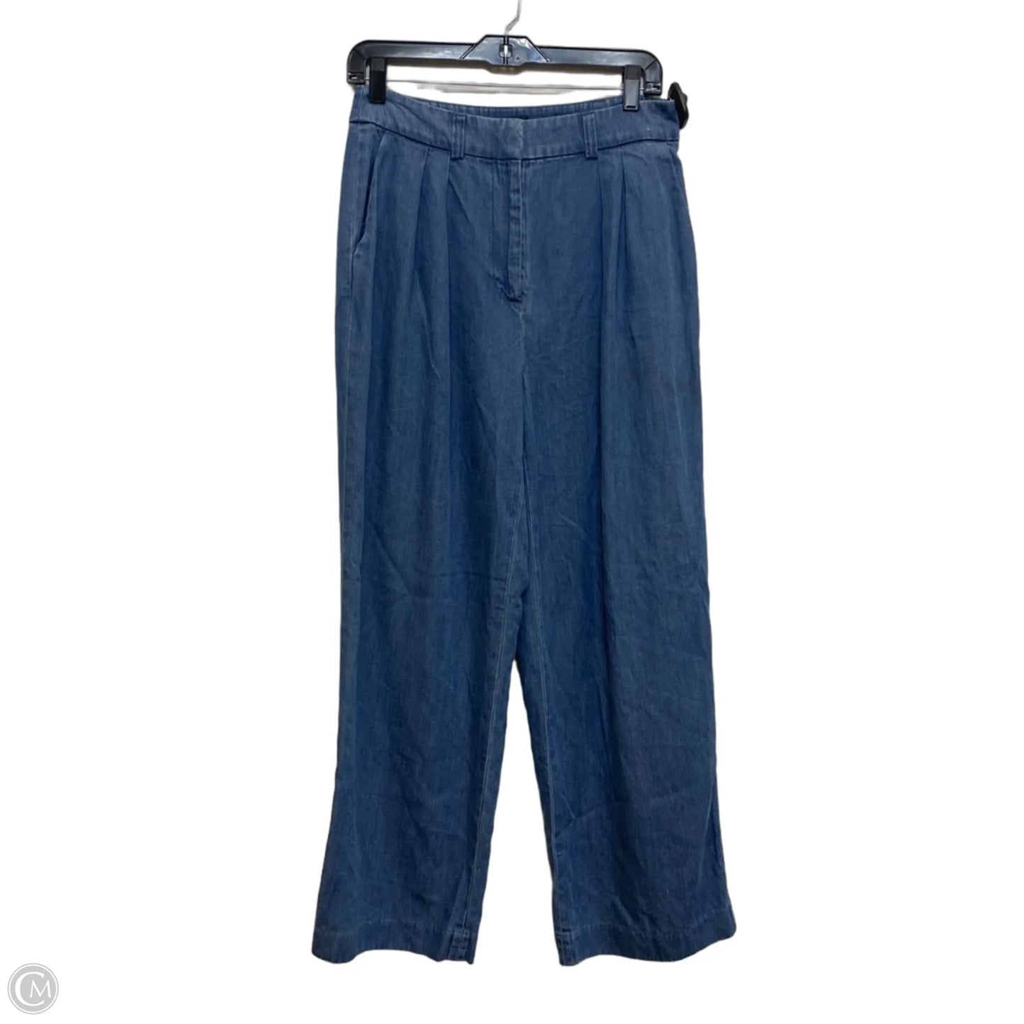 Jeans Wide Leg By Limited In Blue Denim, Size: 4p