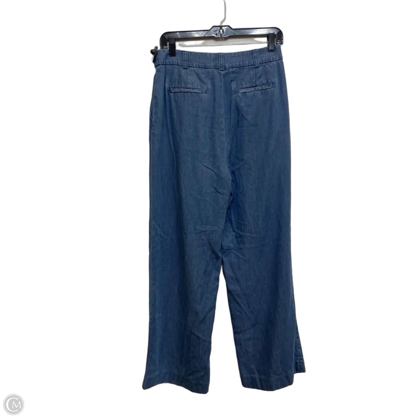 Jeans Wide Leg By Limited In Blue Denim, Size: 4p
