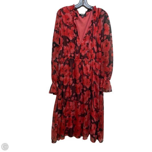 Dress Casual Maxi By Missguided In Red, Size: L