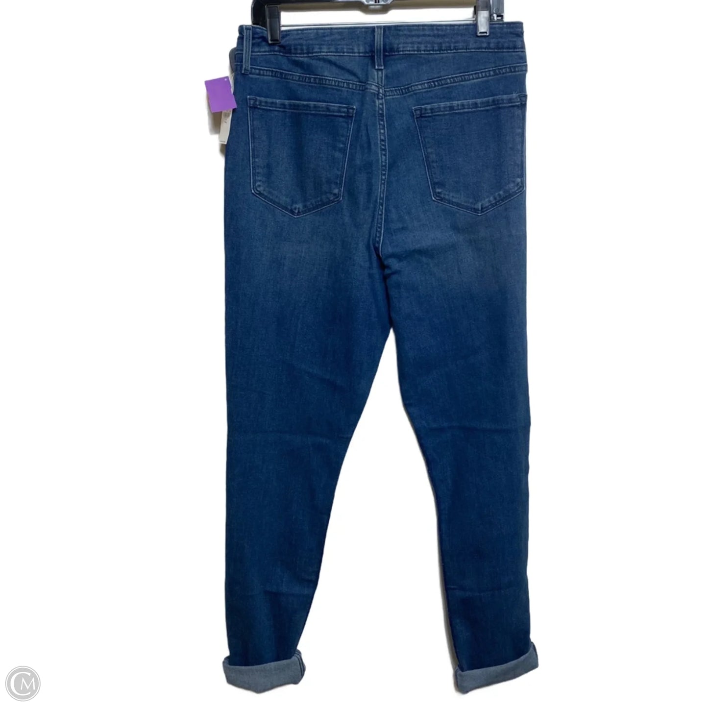 Jeans Skinny By Old Navy In Blue Denim, Size: 12