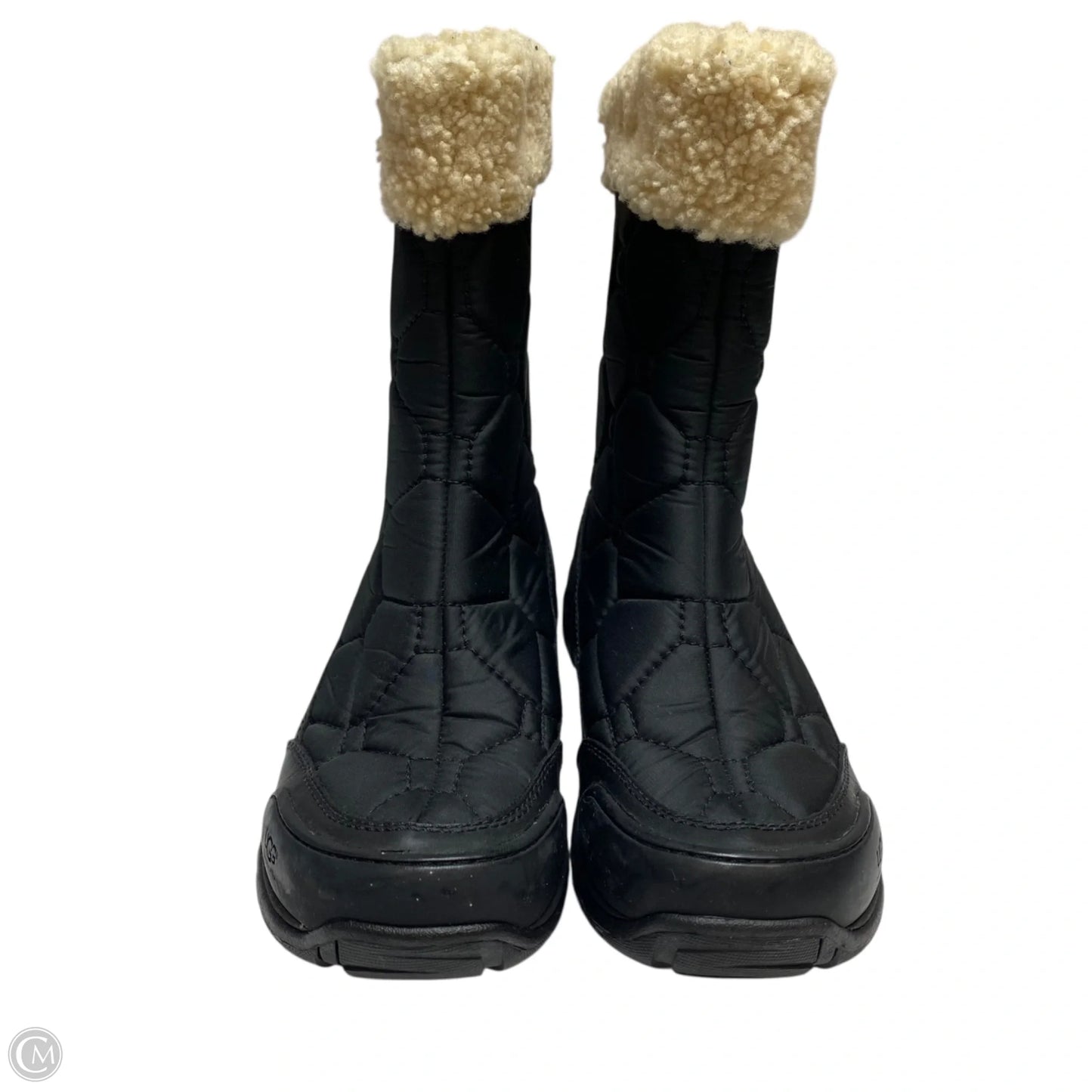 Boots Designer By Ugg In Black, Size: 8