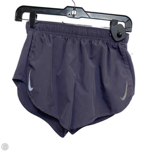 Athletic Shorts By Nike Apparel In Purple, Size: S