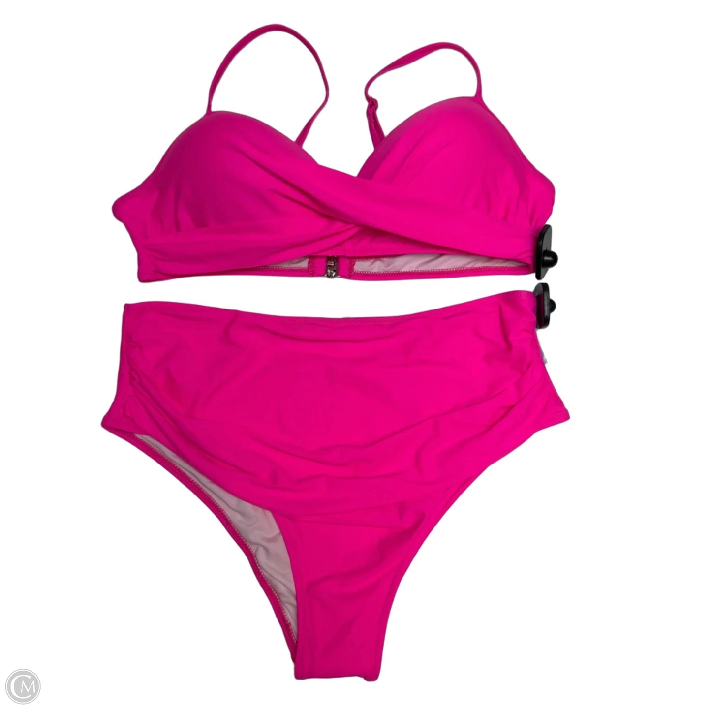 Swimsuit 2pc By Clothes Mentor In Pink, Size: Xl