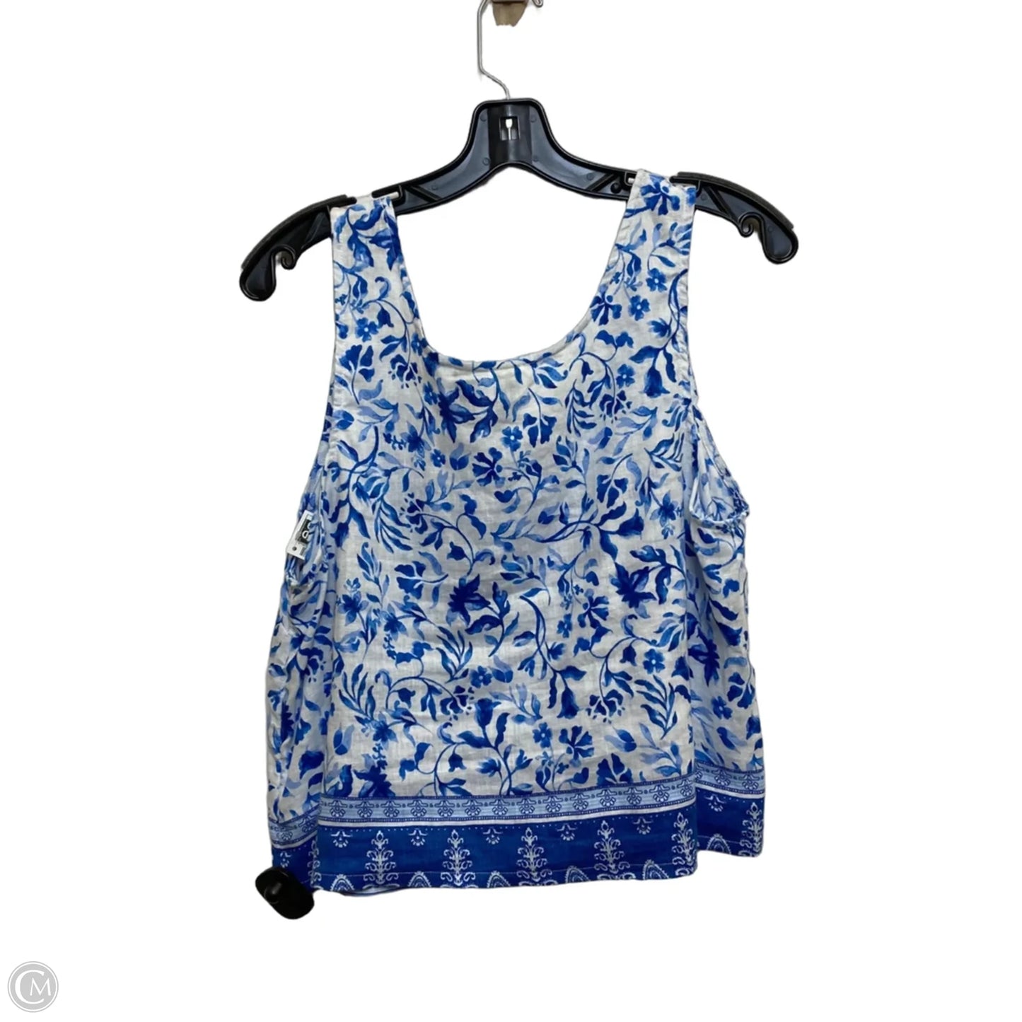 Top Sleeveless By Joie In Blue, Size: L