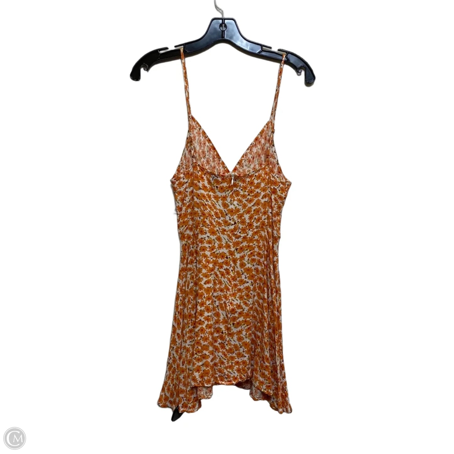 Top Sleeveless By Shein In Orange, Size: S
