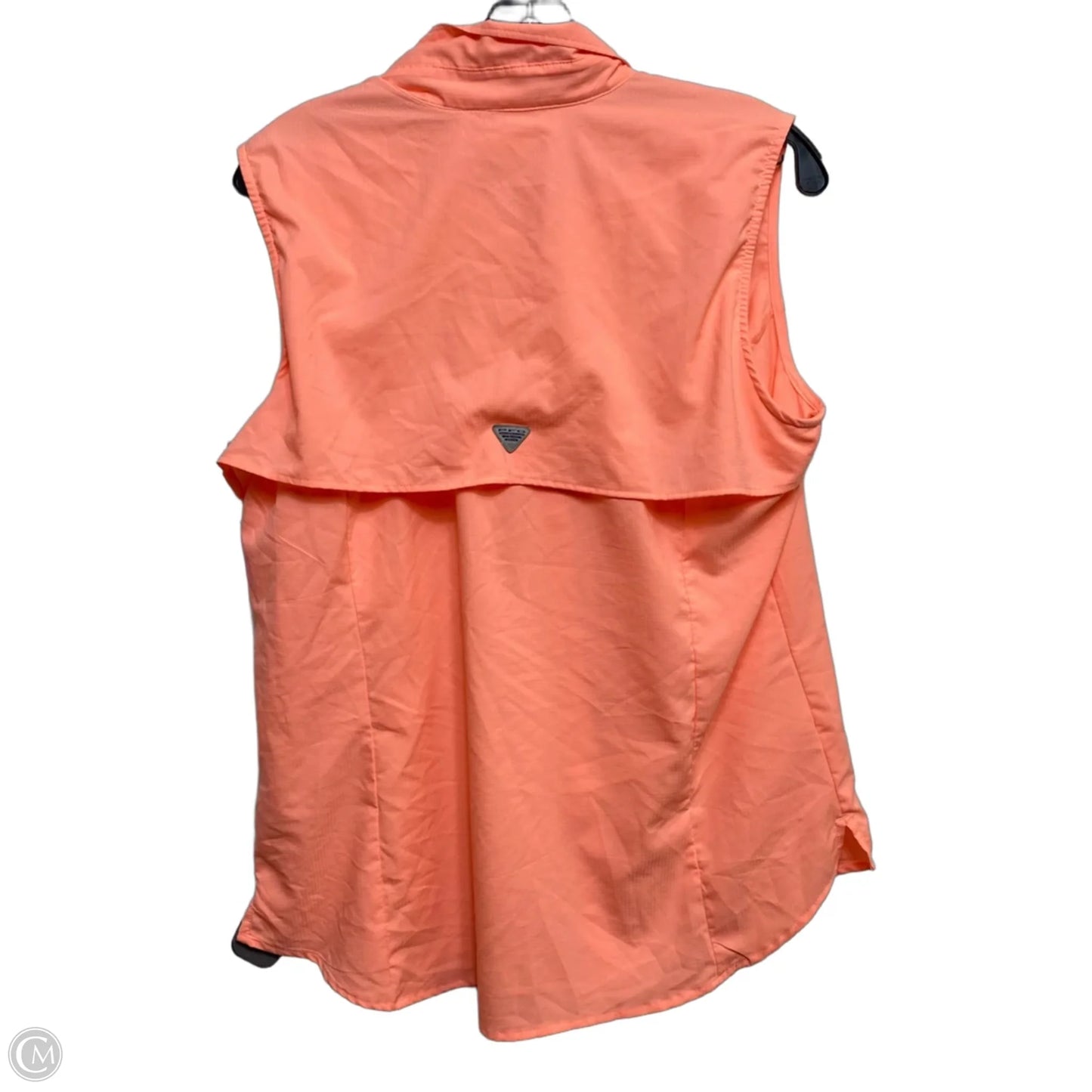 Athletic Tank Top By Columbia In Peach, Size: Xl