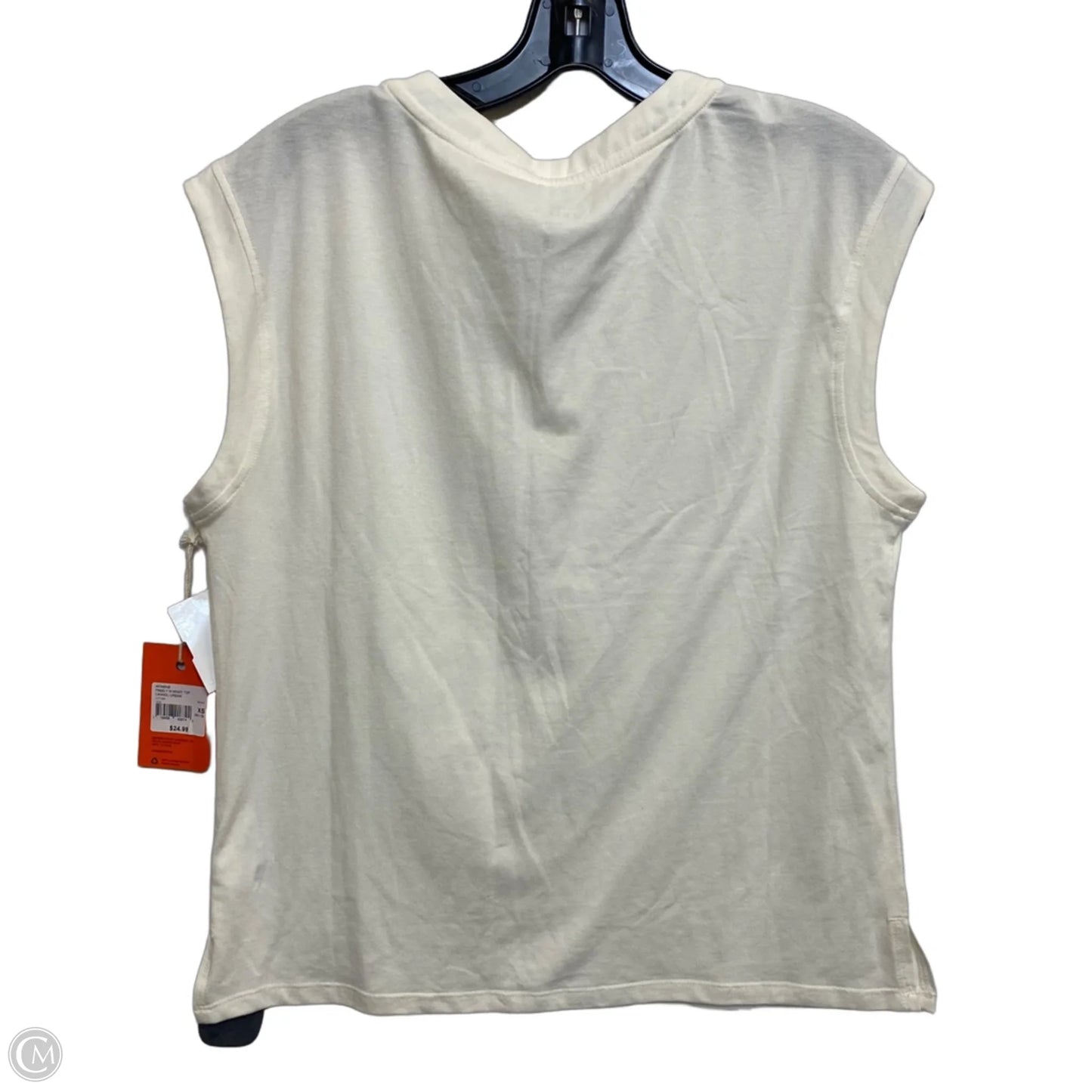 Top Sleeveless By Freely In Cream, Size: Xs