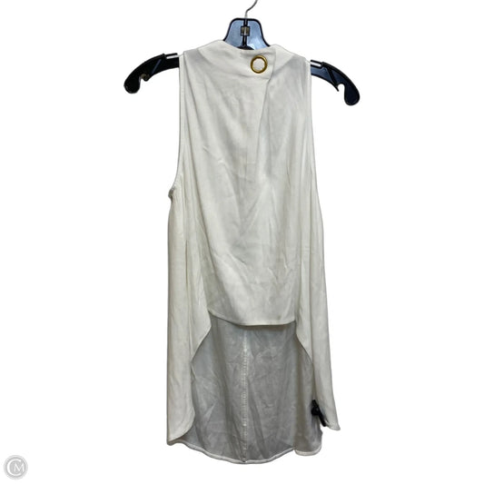 Top Sleeveless By Finders In Cream, Size: Xxs