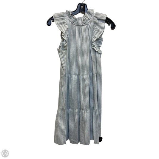Dress Casual Short By Saylor In Blue & White, Size: Xs