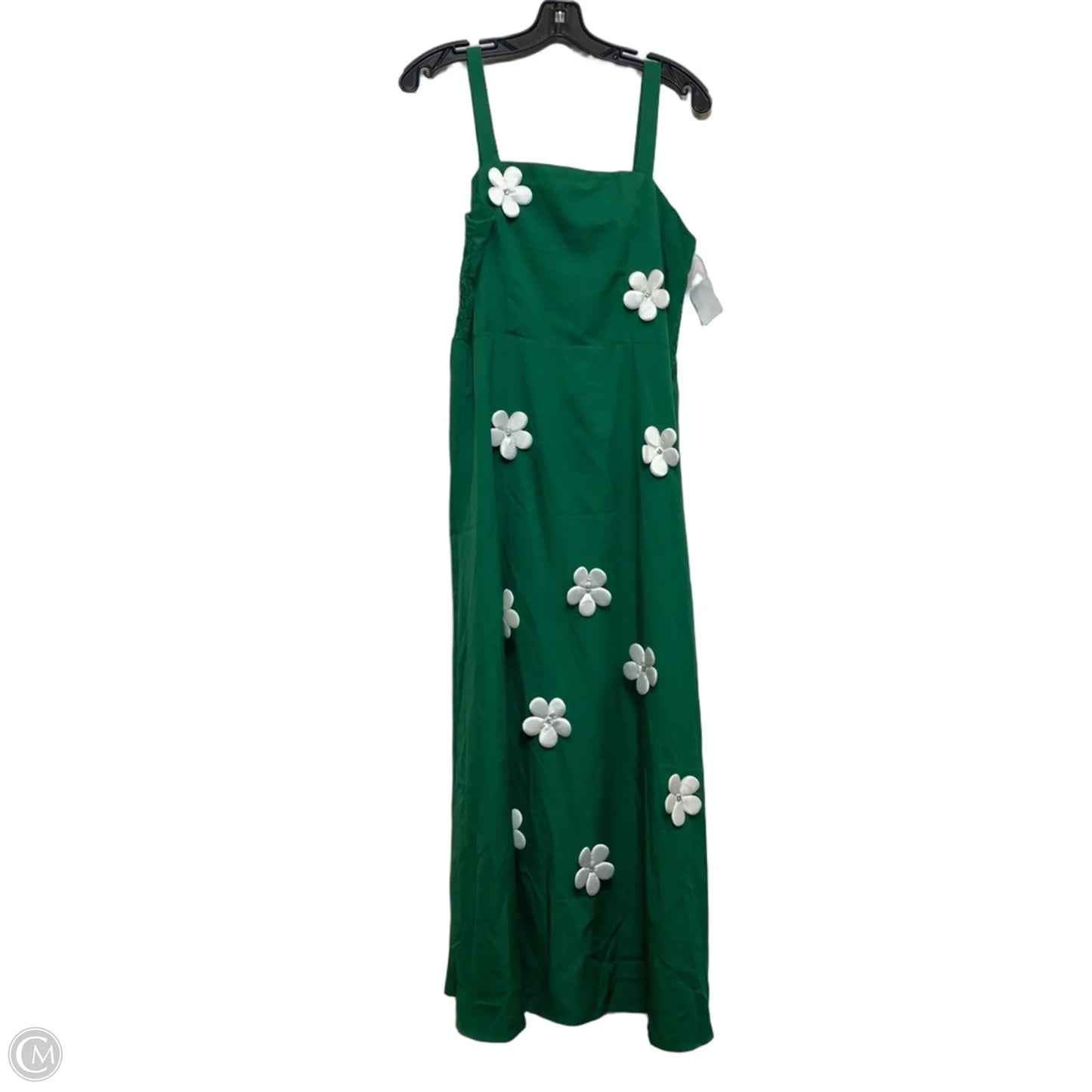 Dress Casual Maxi By Cmf In Green, Size: L