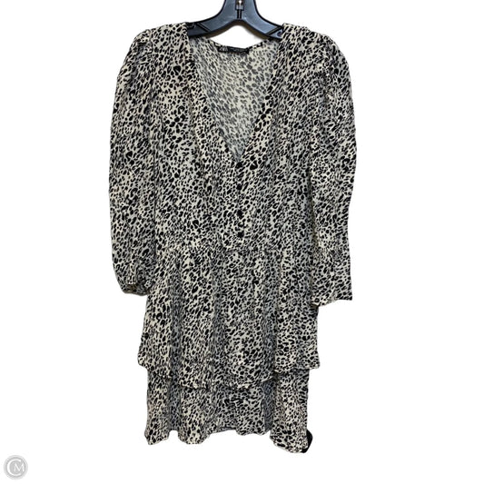 Dress Casual Short By Zara In Black & White, Size: Xl