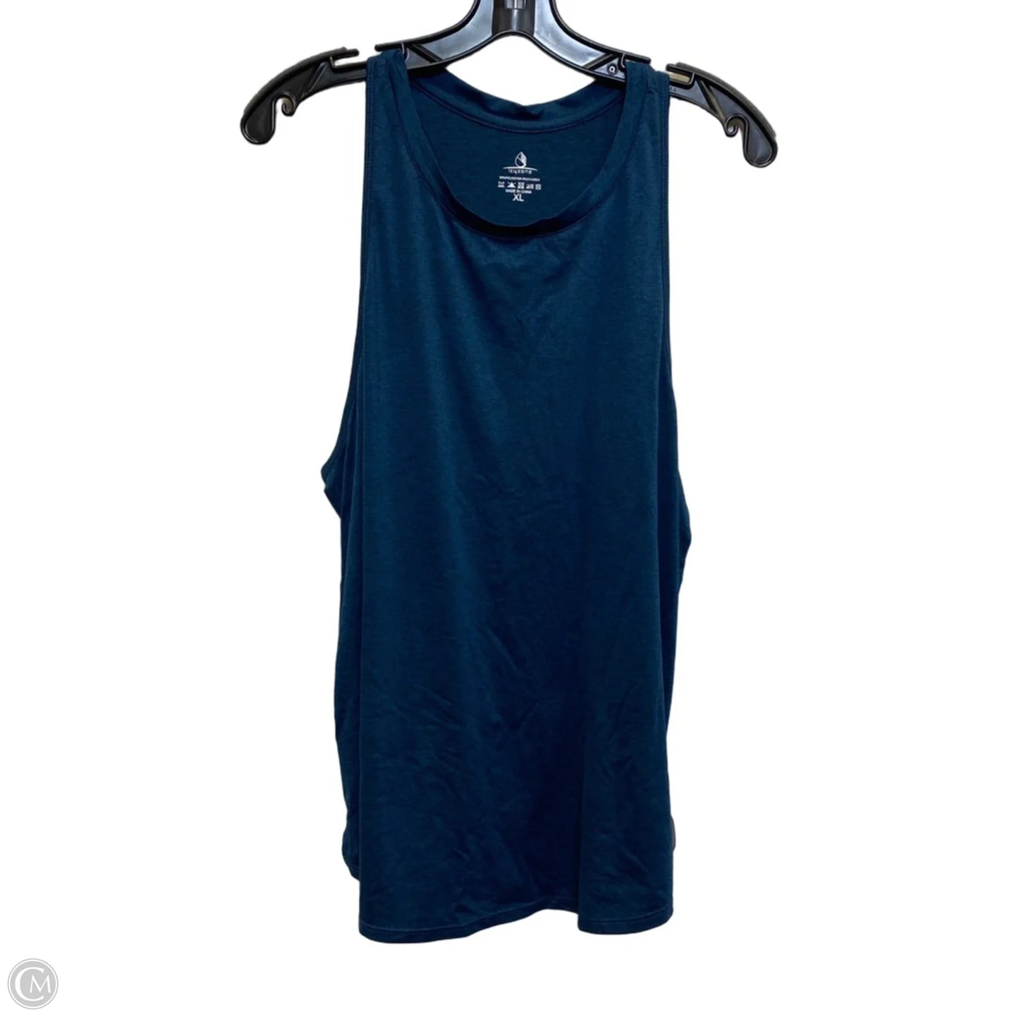 Athletic Tank Top By Icyzone In Blue, Size: Xl