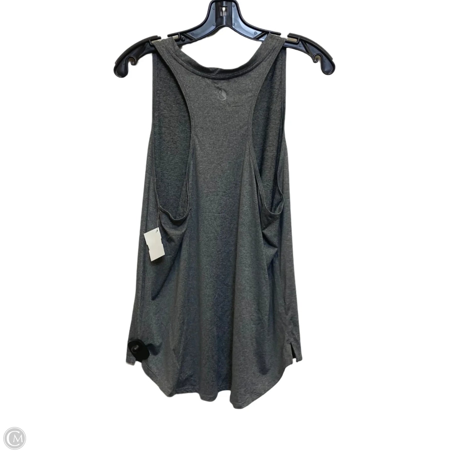 Athletic Tank Top By Icyzone In Grey, Size: Xl