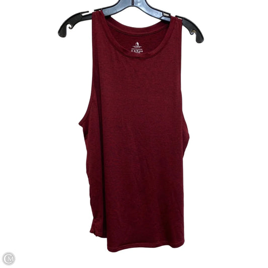 Athletic Tank Top By Icyzone In Red, Size: Xl