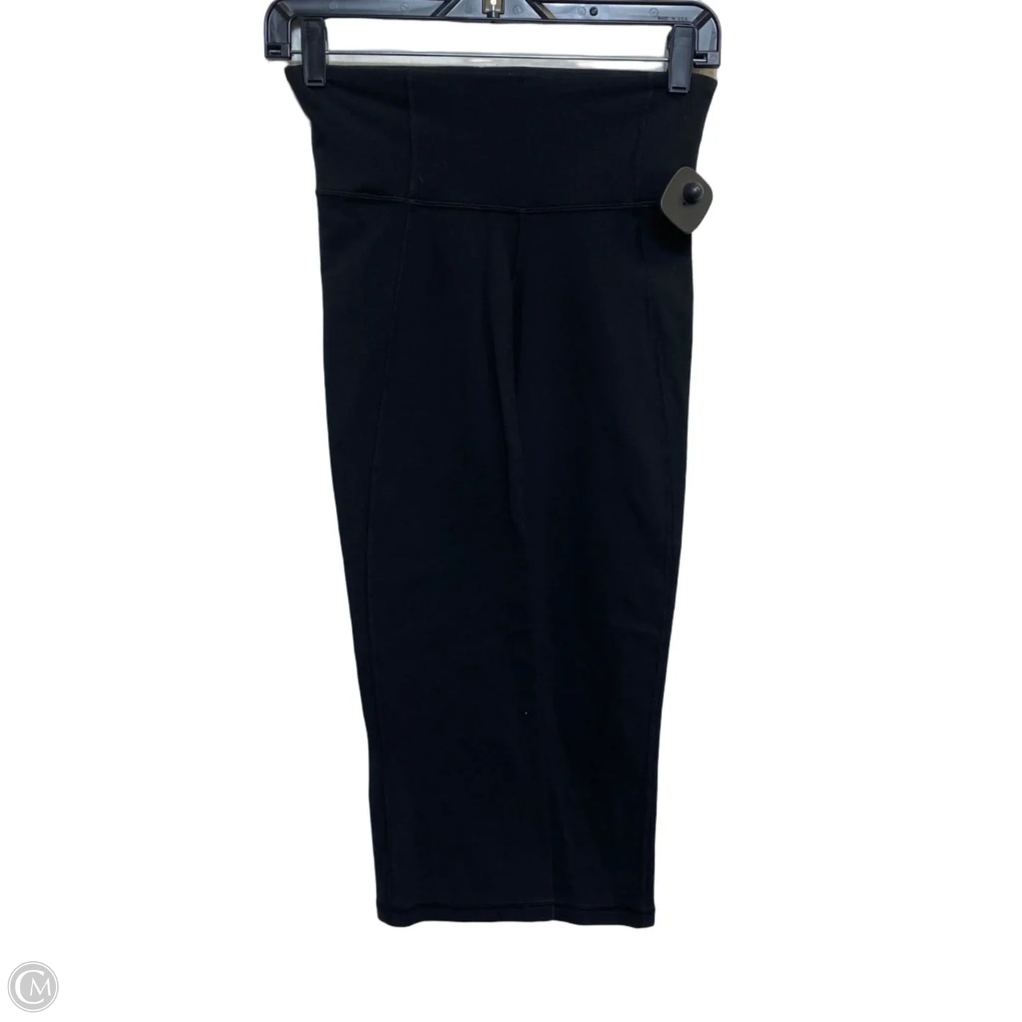 Athletic Capris By Lululemon In Black, Size: Xs