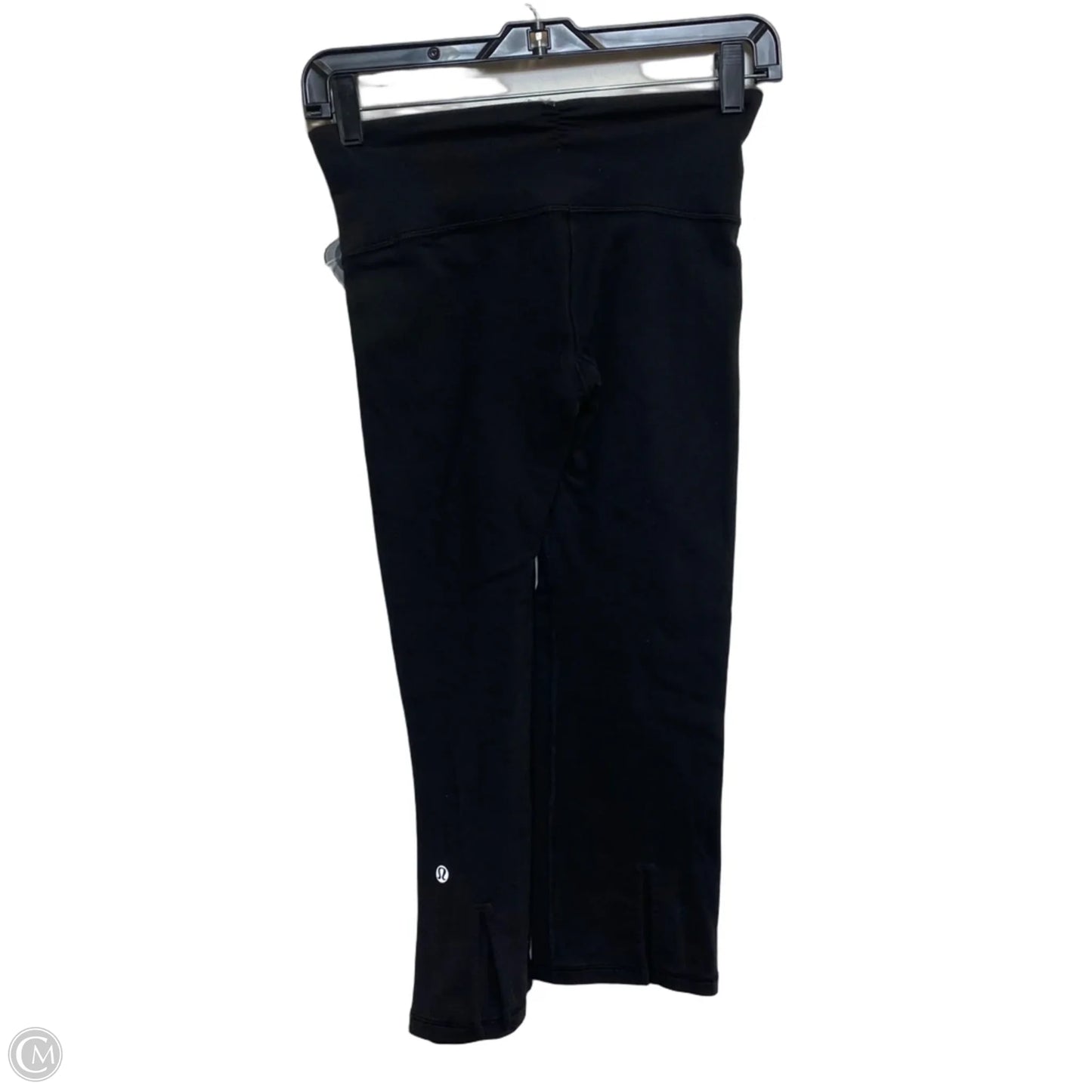 Athletic Capris By Lululemon In Black, Size: Xs