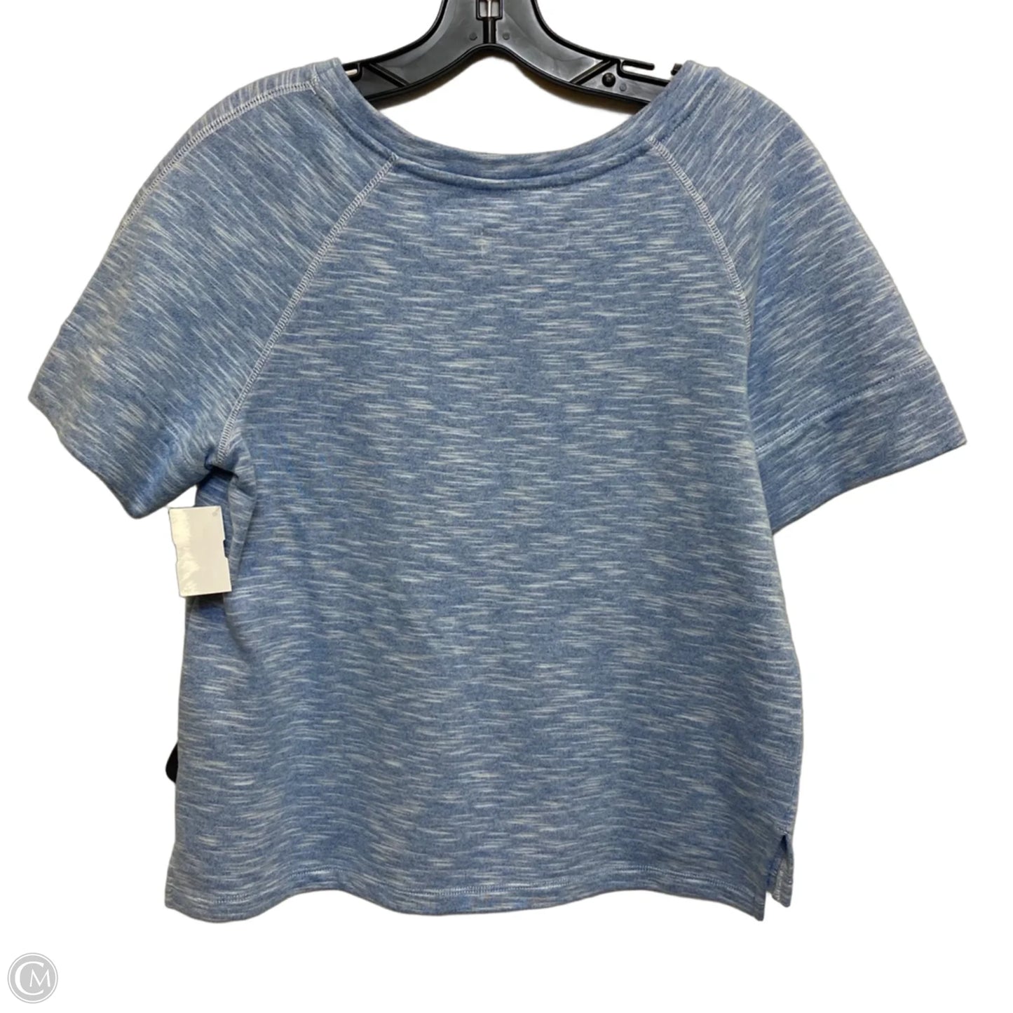Top Short Sleeve By Philosophy In Blue, Size: L