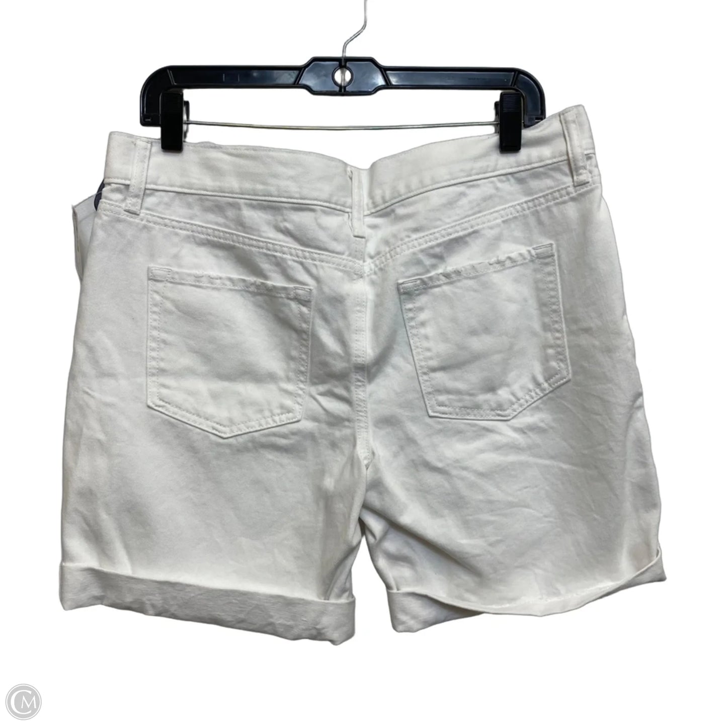 Shorts By Loft In White Denim, Size: 6