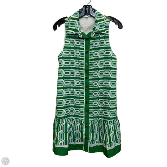 Dress Casual Short By Thml In Blue & Green, Size: Xs
