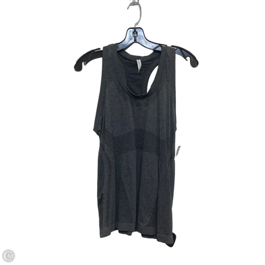 Athletic Tank Top By Athletica In Grey, Size: L
