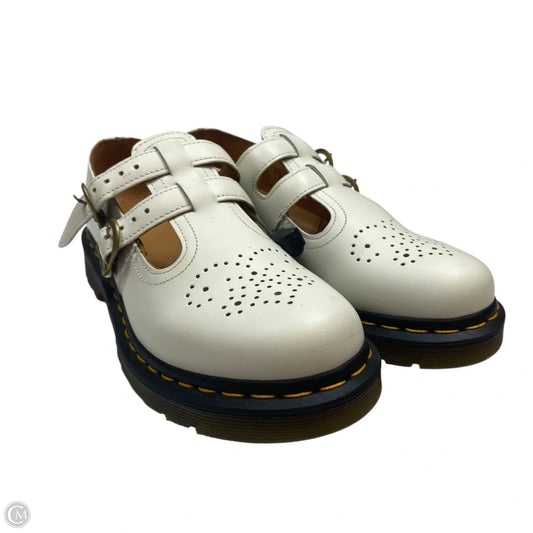 Shoes Designer By Dr Martens In Cream, Size: 7