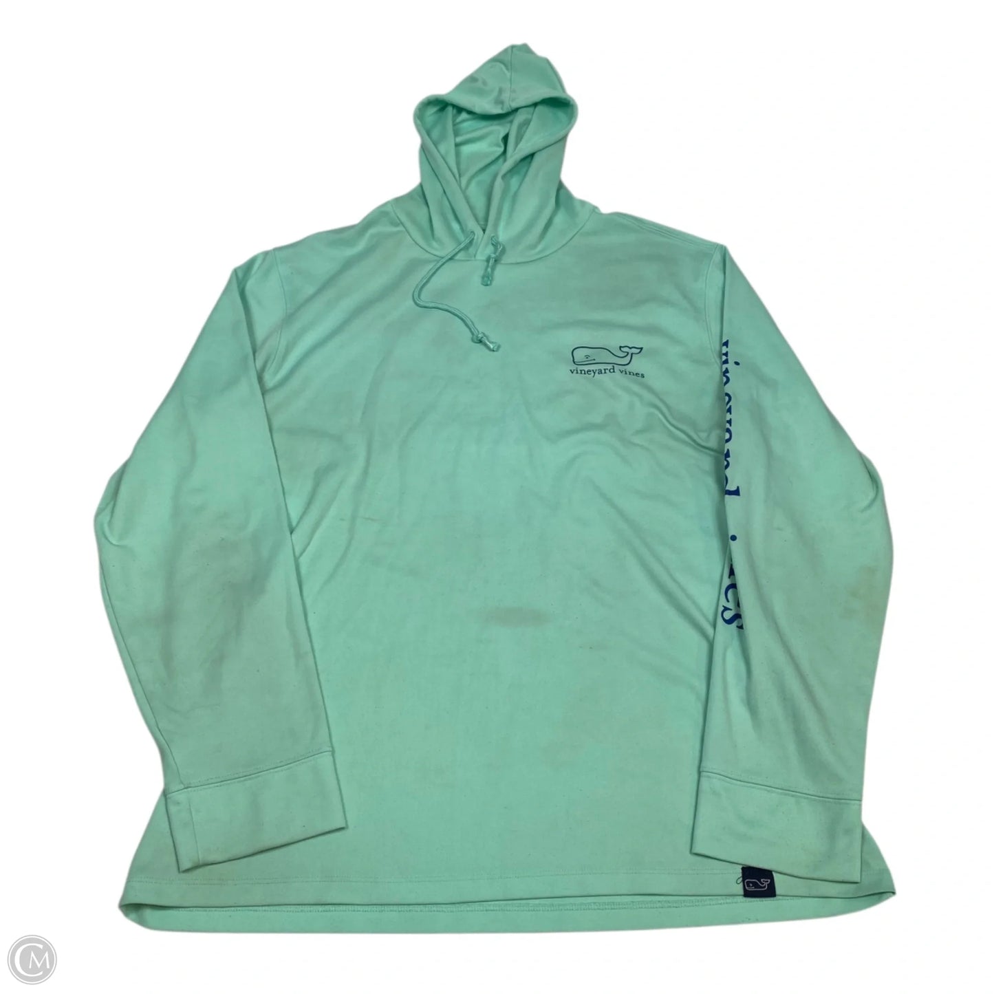 Sweatshirt Designer By Vineyard Vines In Green, Size: L