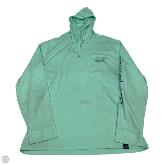 Sweatshirt Designer By Vineyard Vines In Green, Size: L