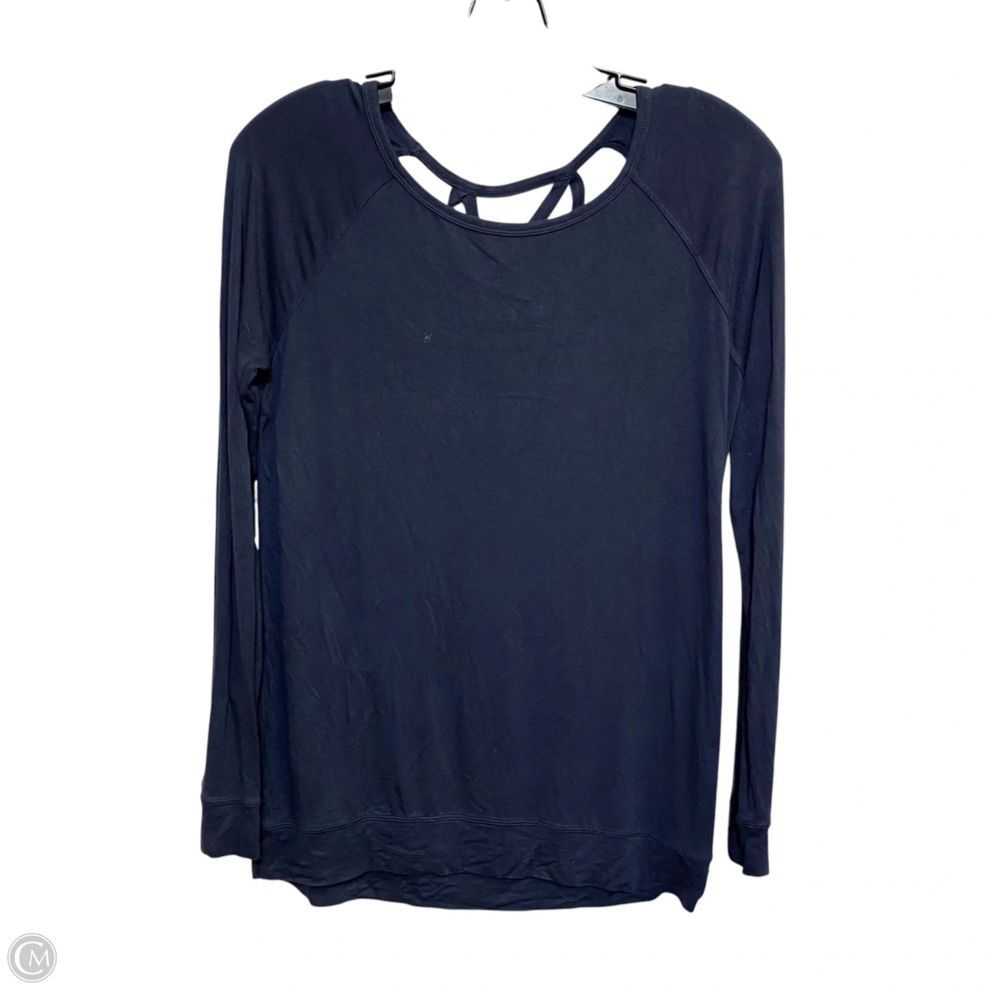 Top Long Sleeve By Gaiam In Blue, Size: Xs