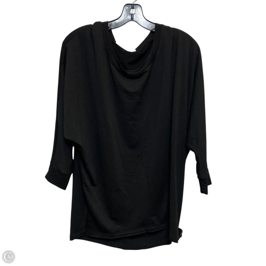 Top Long Sleeve By Workshop In Black, Size: S