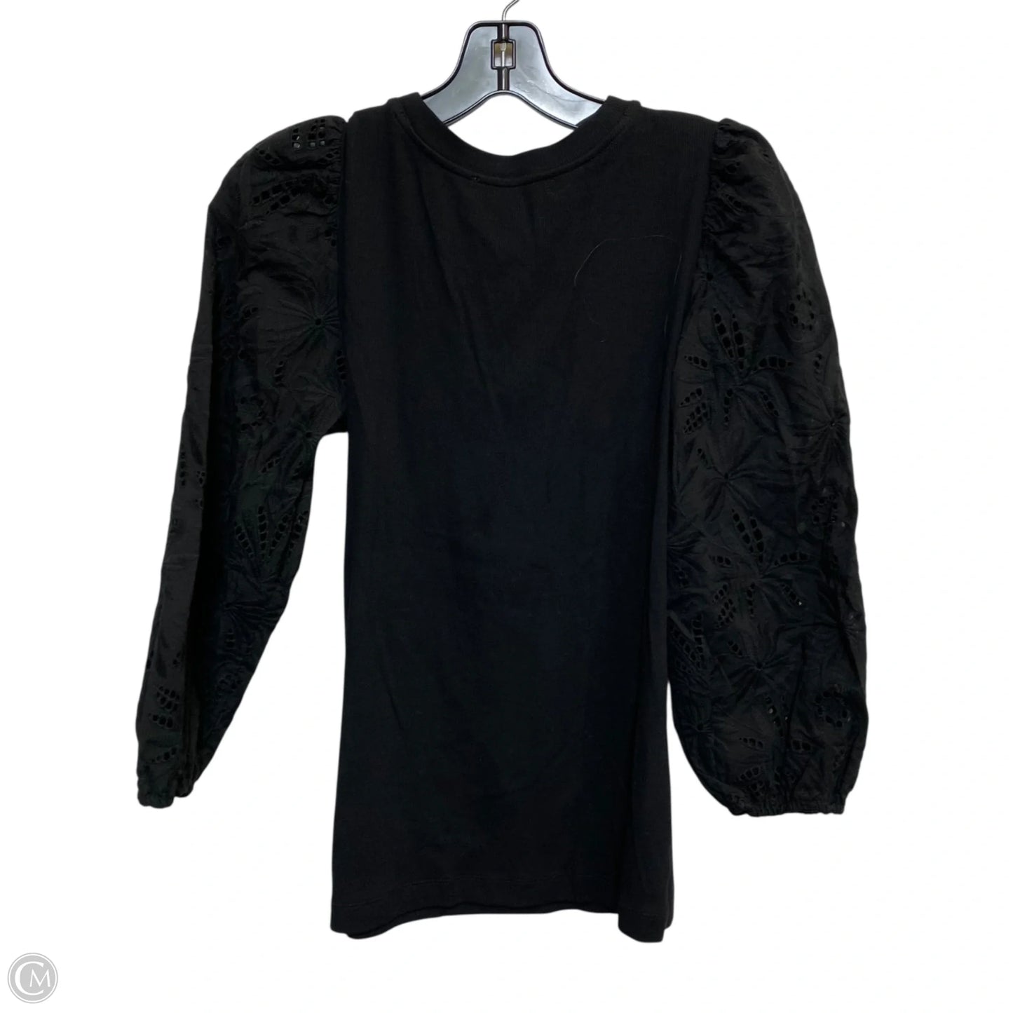 Top Long Sleeve By Loft In Black, Size: S