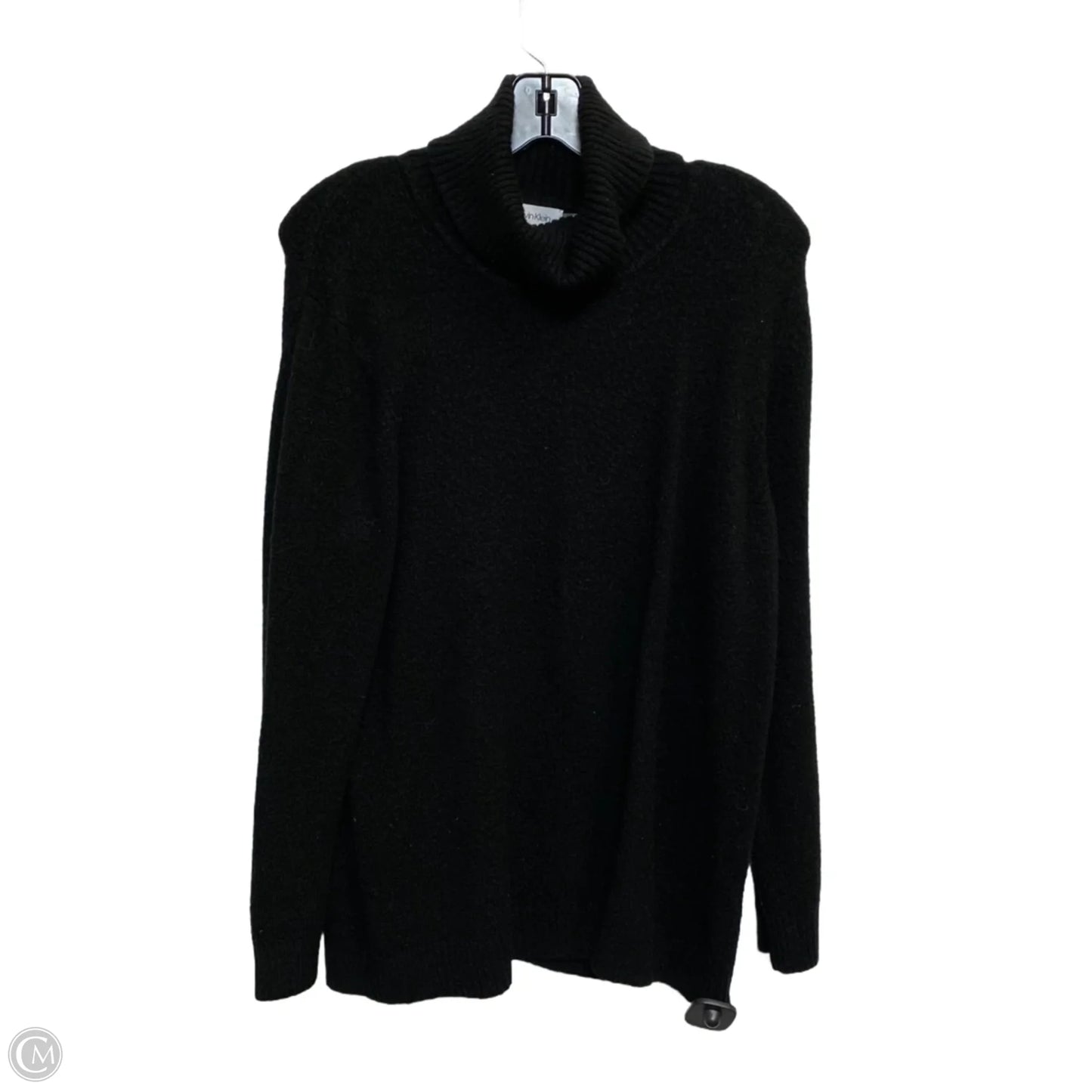 Sweater By Calvin Klein In Black, Size: Xl