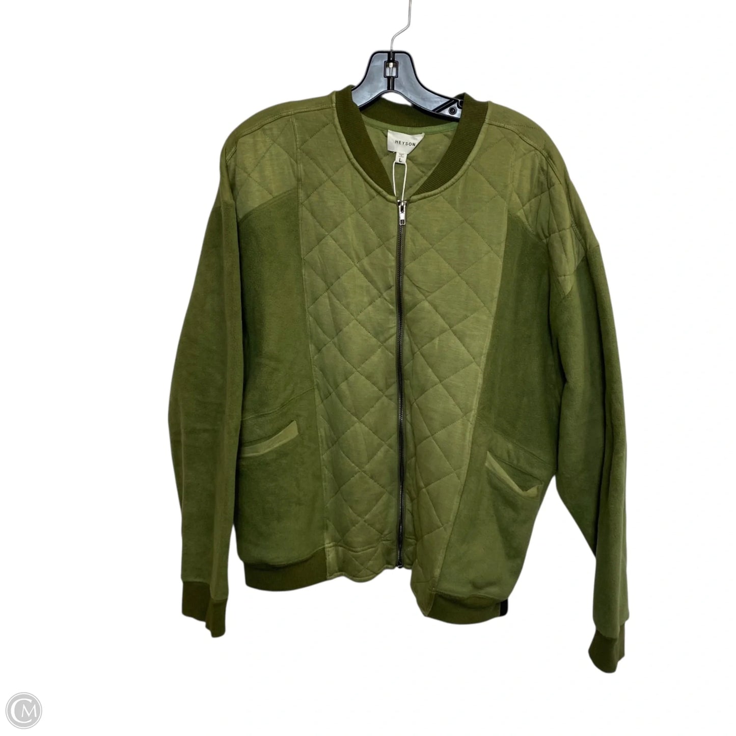 Jacket Other By Heyson In Green, Size: L