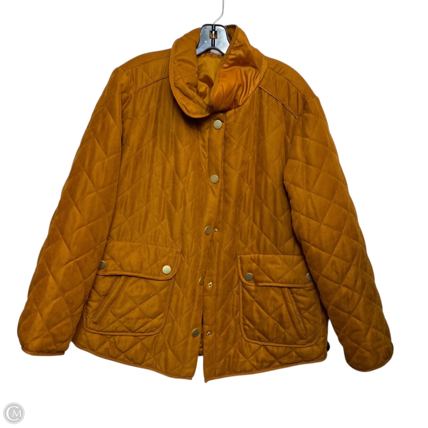Jacket Puffer & Quilted By St Johns Bay In Orange, Size: Xl