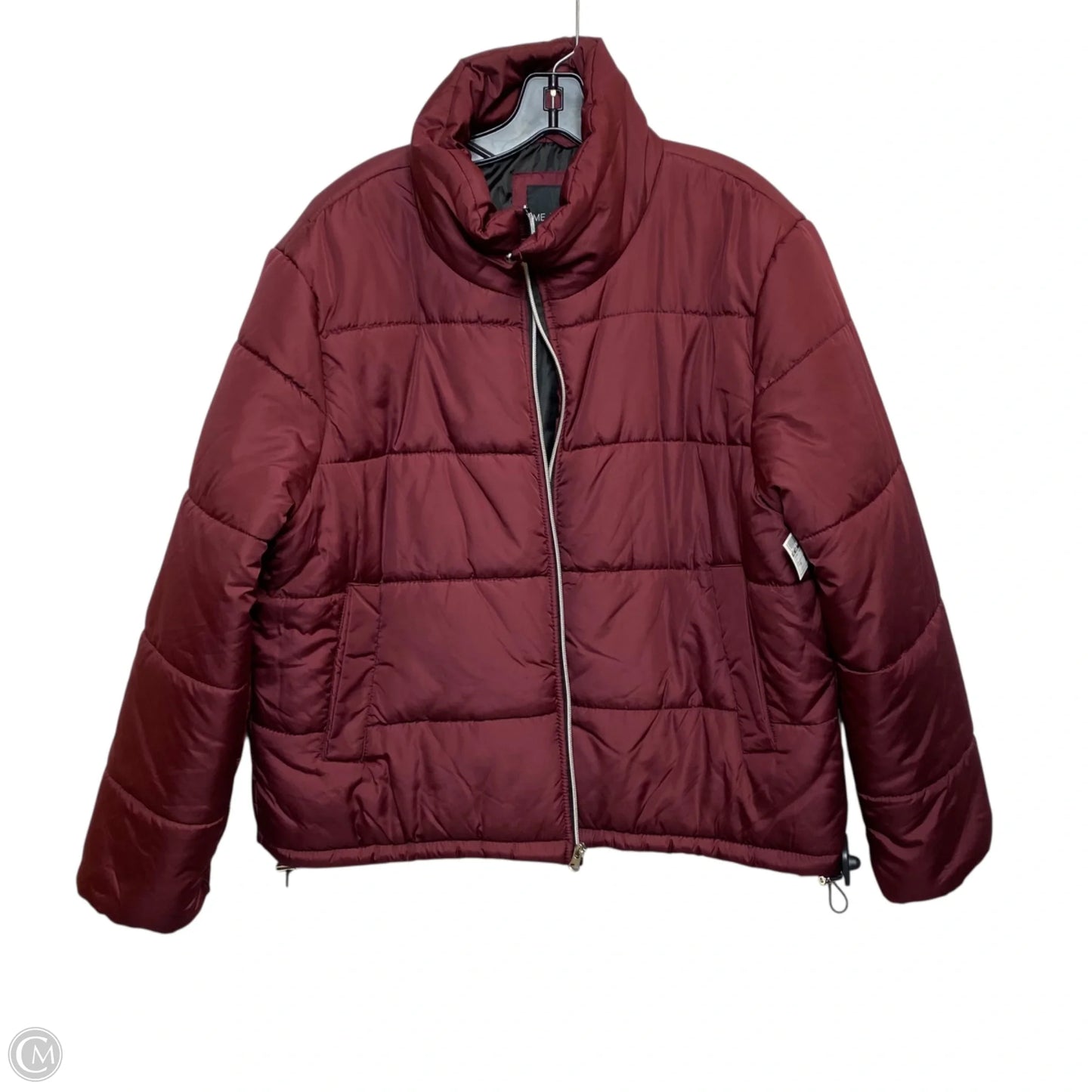 Jacket Puffer & Quilted By Me Jane In Red, Size: Xl